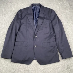 Bonobos Blazer Mens 40S Dark Blue Slim Fit Wool 2 Button Sport Coat - Picture 1 of 16