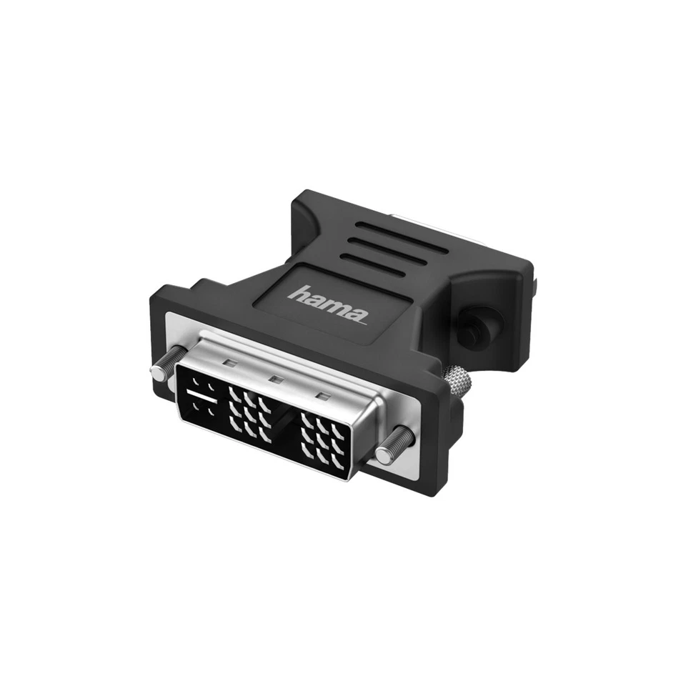 HAMA Video-Adapter DVI-Stecker - VGA-Buchse Full-HD 1080p (00200340) #31826556