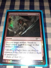 1x Smash to Smithereens - Foil - FNM 2016 MTG FNM Promos NM Magic Foil