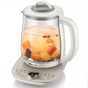 1.8L Bear Health Pot Kettle Glass Boiler Multi-Function Tea Maker Dessert GiftAU - Picture 1 of 16