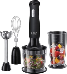 Desire 3 in 1 Elektrischer Stabmixer, Obst & Gemüse Mini Zerkleinerer & Schneebesenaufsatz - Bild 1 von 12