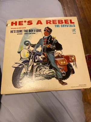 The Crystals 1963 He’s A Rebel Mono 1st Press Blue Label Deep Groove - Image 1 of 4