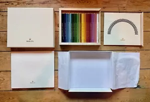 Rolex Limited Edition Caran D’Ache Colouring Pencils Drawing Set With Sketchbook - Picture 1 of 4