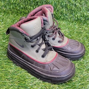Nike Woodside 2 High ACG Olive Boots 524873-236 Boys Kid's Size 12 C - Picture 1 of 11