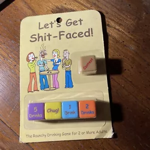 Kheper Games "Let's Get Sh*T Faced" Adult Party Drinking Game~New - Picture 1 of 2