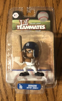 Lil' Teammates Dodgers Bateador - Serie 4 MLB Producto Oficial ¡¡¡NUEVO!!! RARO Foto 1 de 2