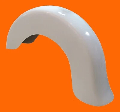 Guardabarros trasero universal Hooligan barredora Harley Honda Yamaha 7 1/2" Foto 1 de 4