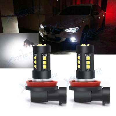 2x Bombillas antiniebla LED blancas súper brillantes 6000K lámpara para BMW 428i 2014 2015 2016 Foto 1 de 4