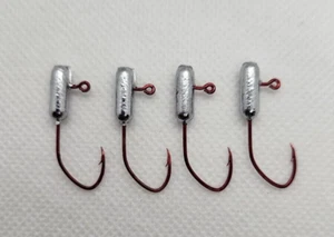 100 1/16oz Tube Head Jig Eagle Claw Little Nasty #4 IRISH JIG CO MADE IN USA - Picture 1 of 1
