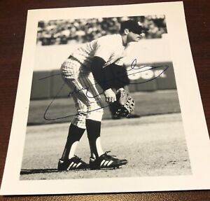 Toby Harrah New York Yankees autographed photo (blank back)