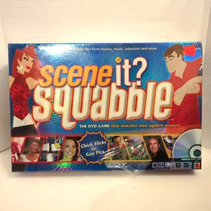 Scene It? Squabble DVD Game Chick Flicks vs Guy Pics Family Party Trivia NEW - Picture 1 of 7