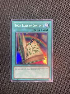 Yu-Gi-Oh! Toon Table of Contents TP6-EN002 NM