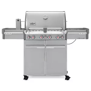 Weber Summit E470 LP BBQ Grills – Premium Gas Smokeless Barbecue - Picture 1 of 7
