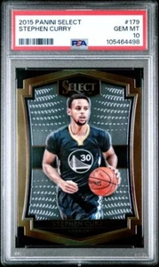 STEPHEN CURRY 2015-16 Select #179 PSA 10 Golden State Warriors Pop 16 - Picture 1 of 3