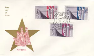 Christmas Malta FDC 1965 (144264) - Picture 1 of 2