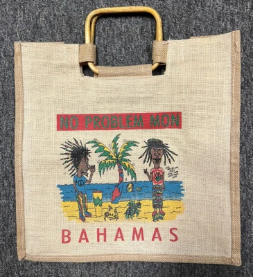 Beavis and Butthead Tote Bag Bahamas Rasta Rastafarian 1990s Vintage  - Image 1 of 4