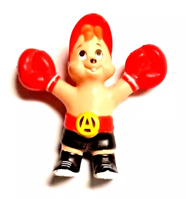 VINTAGE & ADORABLE - THE CHIPMUNKS "ALVIN THE CHAMP" PLAY FIGURE BOXER 1984 - Image 1 of 4