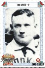 1990 Dodgers Target Baseball Card #1016 Tom Lovett