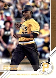 2017 Topps Salute #S20 Gregory Polanco pittsburgh pirates - Picture 1 of 2