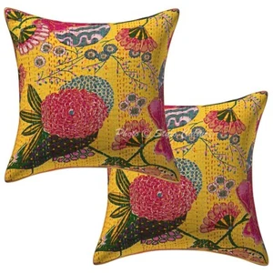 Cushion Cover Bohemian Traditional Yoga Home Decor Pillow Cover Case 16 x 16 in - Picture 1 of 5