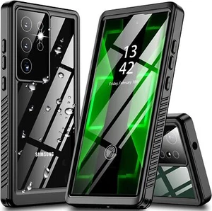 Do Samsung Galaxy S24 S23 S22 S21 Wodoodporne etui Odporne na wstrząsy Full Body Cover - Zdjęcie 1 z 13