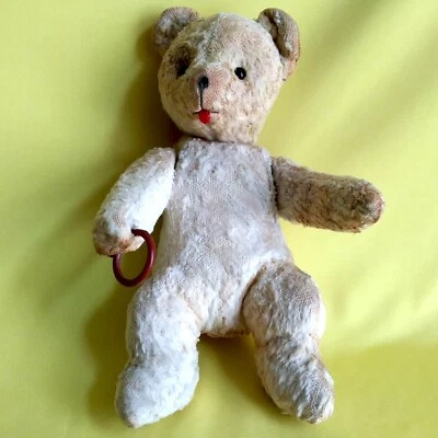 Rare Small Teddy Bear USSR Vintage 60s Original - Image 1 of 4
