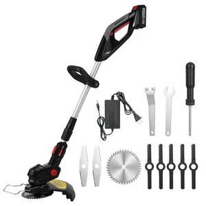 6-7'' Electric Weed Eater Lawn Trimmer Weed Wacker +3 Types Blades 2500mA D9C9 - Picture 1 of 11