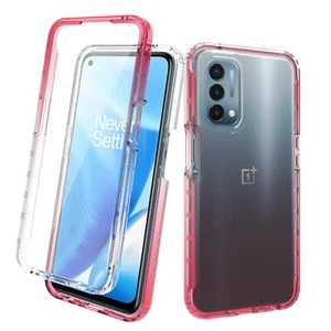 For OnePlus Nord N200 5G Gradient Full-Body Case With Built-in Screen Protector - Picture 1 of 8