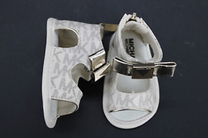 Michael Kors Baby Dahna Cream Sandals Baby Size 2