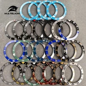 Matt Ceramic Bezel Insert For Swordfish MDV106-1A 106B-2A 106G Scale Ring - Picture 1 of 67