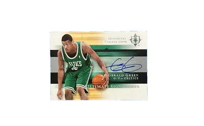 Baloncesto automático Celtics NBA Ultimate Collection Signatures Gerald Green 2006 Foto 1 de 2