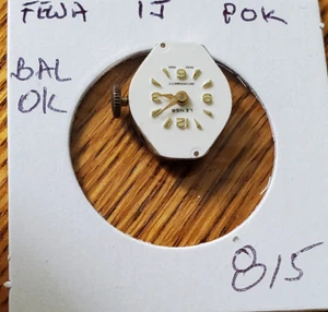 LADIES FEWA 1J POK WATCH MOVEMENT #815 - Picture 1 of 2
