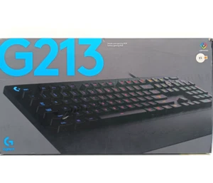 Logitech G213 Prodigy Gaming-Tastatur, RGB-Beleuchtung - Schwarz Spanisch QWERTY - Bild 1 von 4