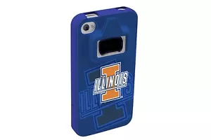 Headcase Illinois College Bottle Opener Case Compatible With iPhone 4 - Picture 1 of 1