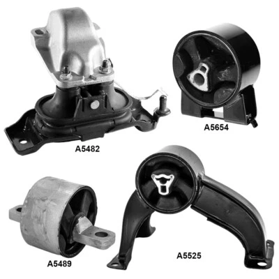 Крепления двигателя и втулки крепления автоматической коробки передач 4 шт для Volkswagen Routan V6-4,0 л - Изображение 1 из 4