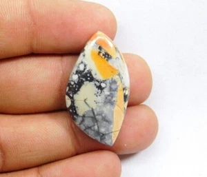 Piedras preciosas sueltas 100 % naturales de jaspe maligano para joyería 33 quilates ME-308 - Imagen 1 de 4