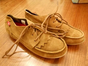 Oliberte mocha suede Golia chukka boots display/sample 7M B New no box save $!  - Picture 1 of 7