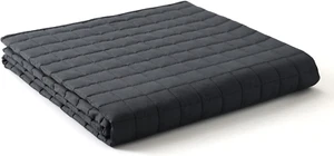 Exclusive 25Lbs Weighted Blanket, Smallest Compartments with Glass Beads, Bed Bl - Picture 1 of 11