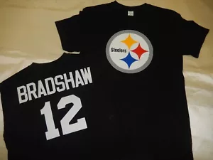 0925 HERREN Pittsburgh Steelers TERRY BRADSHAW berechtigter Empfänger Trikot Shirt neu - Bild 1 von 1