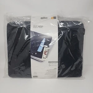 Case Logic Case TS-115 Black For 15" Laptops, IPads Brand New - Picture 1 of 2