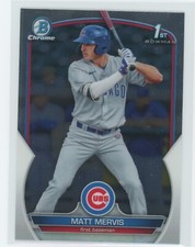 2023 BOWMAN BASEBALL - CHROME PROSPECTS SINGLES - YOU PICK YOUR CARD