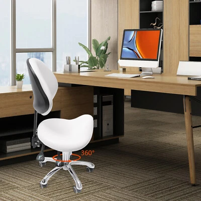 Taburete ergonómico Erguolution con respaldo - Taburete de trabajo, taburete de oficina - Asiento Foto 1 de 4