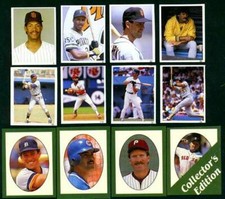 Don Mattingly #79 1989 Red Foley Sticker
