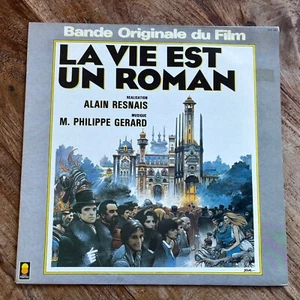 LA VIE EST UN ROMAN SOUNDTRACK - PHILIPPE GERARD MINT & UNPLAYED VINYL LP - Picture 1 of 10