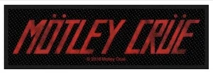 Motley Crue Official Too Fast For Love Woven Patch M011P - Bild 1 von 2