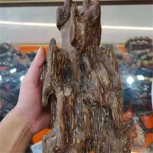 700g Original Indonesien Wild Agarholz Fengshui Einrichtungsartikel Agarwood 达拉干沉香 - Bild 1 von 8