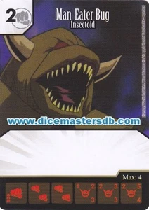 Man-Eater Bug Insectoid #030 - Yu-Gi-Oh! - Dice Masters - Picture 1 of 1