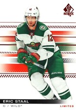 2019-20 SP Authentic Limited RED #27 Eric Staal Minnesota Wild