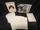 RARE THE GODFATHER 1972 PRESS KIT WITH PHOTOS AND BIOS STUDIO 28  RARE RARE