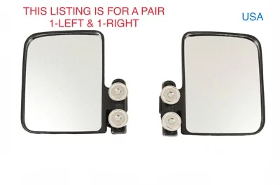 556LB RATED MAGNETIC SIDE MIRROR  UTV ATV TOW LARGEST    MAGS ORIGINAL SELL1.47” - Image 1 of 4